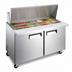 Thumbnail image #4 for Hurakan by Equip.me 48-Inch Mega Top Refrigerated Sandwich Prep Table, 2-Door, 9.5 Cu. Ft.