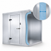 Thumbnail image #4 for AmeriKooler Outdoor Walk-In Freezer with Aluminum Floor and Bohn R-448A Remote Refrigeration