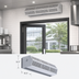 Thumbnail image #4 for Berner Sanitation Series Low Profile Unheated Air Curtain, 48-Inch, 1/5 HP, for Doors up to 7 Feet High