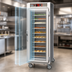 Thumbnail image #4 for Metro C5 6 Series Insulated Mobile Full Height Heated Holding Cabinet with Double-Pane Tempered Glass Doors and Lip-Load Slides