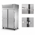 Thumbnail image #4 for True SPEC SERIES Two-Section Pass-Thru Reach-In Refrigerator with Front and Rear Locking Stainless Steel Doors