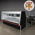 Thumbnail image #4 for Howard-McCray 34E Series Endless Design Full-Service Straight Glass Remote Double Duty Deli Meat & Cheese Service Case, 148-1/2-Inch, Black Exterior / White Interior, LED