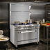Thumbnail image #4 for Southbend Platinum P32C-XX 32-Inch Gas Heavy Duty Range with Cabinet Base and 4 Open Burners