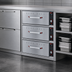Thumbnail image #4 for Hatco Built-In Narrow 3-Drawer Warming Drawer Unit