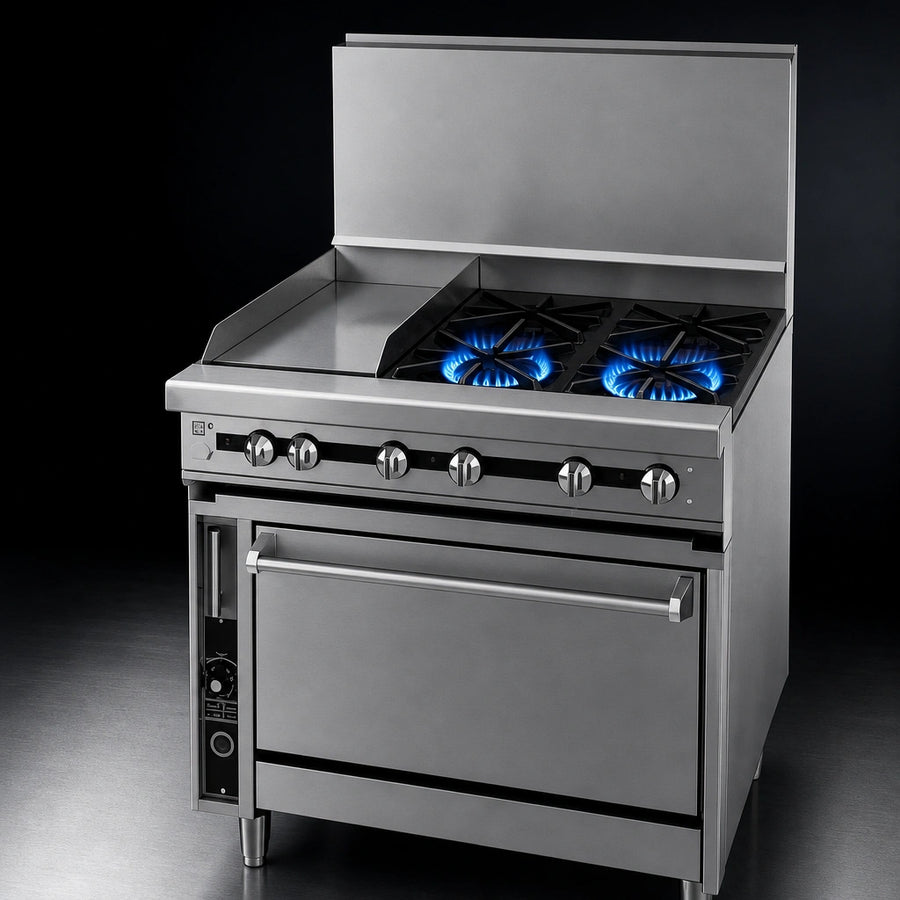 Powerful Open Burners