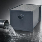 Thumbnail image #4 for John Boos GT-40 Grease Interceptor, 40 lb. Capacity, 20 GPM, 3-Inch No-Hub Connections, Carbon Steel