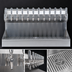 Thumbnail image #4 for Kronos 12-Faucet Wall-Mount Glycol-Cooled Draft Tower with Integrated Drip Tray and Glass Rinser