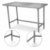 Thumbnail image #4 for Advance Tabco Stainless Steel Work Table, 108-Inch x 36-Inch, 16-Gauge 304 Top, Open Base