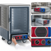 Thumbnail image #4 for Metro C5 3 Series Half-Height Low-Watt Heated Holding and Proofing Cabinet with Clear Polycarbonate Door, Gray