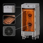 Thumbnail image #4 for Carter-Hoffmann (Middleby) RTB202M 1-Section Roll-In Heated Holding Cabinet, Convection, Stainless Steel, Pass-Through Doors