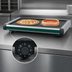 Thumbnail image #4 for Hatco Glo-Ray Designer Freestanding Warming Shelf, 36.25 Inch Wide, 2 Full-Size Pan Capacity