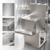 Thumbnail image #4 for BK Resources Underbar Stainless Steel Mixing Station with Drainboard Top and Blender Shelf