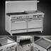 Thumbnail image #4 for Southbend S-Series 60-Inch Gas Restaurant Range with 6 Open Burners, 24-Inch Raised Griddle/Broiler, Standard Oven and Cabinet Base