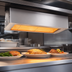 Thumbnail image #4 for Nemco 24-Inch Single Infrared Strip Heat Lamp with Lights, 208V