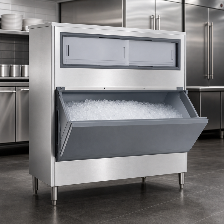 Product image #4 for Follett SmartGATE SG2000S-60 Upright Single Door Ice Bin with 2000 lb. Capacity