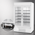 Thumbnail image #4 for Beverage-Air MarketMax 47-Inch Two-Section Reach-In Wine Merchandiser, 40.2 Cu. Ft., Self-Contained Bottom-Mount, White Exterior