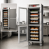 Thumbnail image #4 for Metro C5 6 Series Full-Height Mobile Pass-Thru Heated Holding Cabinet with Dutch Double-Pane Tempered Glass Front Door and Dutch Solid Rear Door