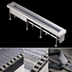 Thumbnail image #4 for Dinex DXIESSB14 14 ft. Lexan Slat Belt Motorized Tray Make-Up Conveyor