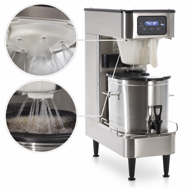 Product image #4 for BUNN ITB-LP Low Profile Automatic Tea Brewer with Digital Display
