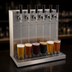 Thumbnail image #4 for Glastender 6-Faucet Wall Mount Air-Cooled Draft Dispensing Tower, Stainless Steel