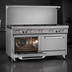 Thumbnail image #4 for Southbend S-Series 60-Inch Gas Restaurant Range with 10 Open Burners, Convection Oven, Cabinet Base, and Backriser Hi-Shelf