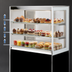 Thumbnail image #4 for Italian Glass Series Self-Service Non-Refrigerated Pastry Display Case, 60 Inch Floor Model with 3 Adjustable Glass Shelves