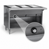 Thumbnail image #4 for Eagle Spec-Master 48-Inch Electric Hot Food Table with 3 Open Wells, Cutting Board, and Enclosed Base
