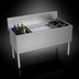 Thumbnail image #4 for Advance Tabco Prestige Supreme 60-Inch Stainless Steel Underbar Ice Chest with 10-Circuit Cold Plate and Dual Bottle Racks