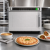 Thumbnail image #4 for Amana Commercial Heavy Volume Countertop Microwave Oven, 0.6 Cu. Ft., 1800 Watts, Solid Door, 208/240V