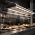 Thumbnail image #4 for Hatco Glo-Ray® Curved Lighted Infrared Strip Heater, 72 Inch, Dual LED Lights