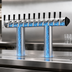 Thumbnail image #4 for Perlick Winged Bridge Countertop Glycol-Cooled Draft Tower, 12 Faucets, Stainless Steel