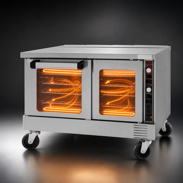 Product image #4 for TruVection Low-Profile Full-Size Single Deck Electric Convection Oven, Standard Depth
