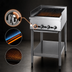 Thumbnail image #4 for Supreme JB-18-F 18-Inch Gas Radiant Charbroiler Floor Model
