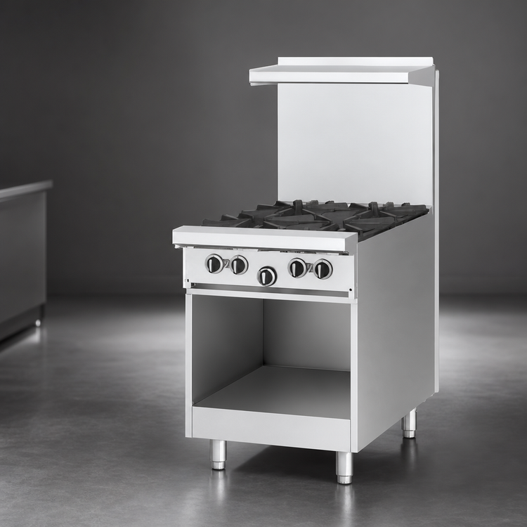 Product image #4 for Garland U Series 24-Inch Gas Restaurant Range with 24-Inch Griddle and Storage Base