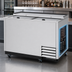 Thumbnail image #4 for Turbo Air Super Deluxe 50-Inch Wide Glass Chiller & Froster with Top Sliding Lids and Self-Cleaning Condenser