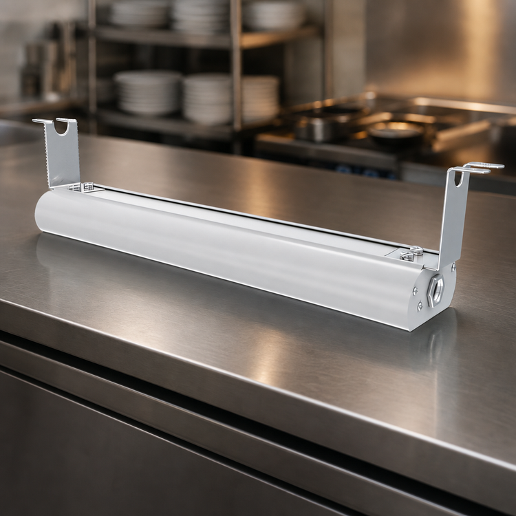 Product image #4 for Vollrath 66-Inch Low Profile Unlighted Strip Heat Lamp, Aluminum Housing, Remote Infinite Switch