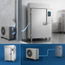 Thumbnail image #4 for HURRiCHiLL Roll-In Remote Blast Chiller/Shock Freezer for One Mobile Rack, 300 lb Capacity