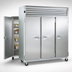 Thumbnail image #4 for Traulsen Spec-Line R Series Three-Section Pass-Thru Heated Holding Cabinet, Half-Height Solid Doors, Stainless Steel, 32-Inch Deep