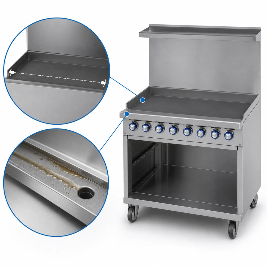 3-Inch Grease Trough