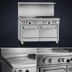 Thumbnail image #4 for Southbend Ultimate 48-Inch Gas Restaurant Range with 2 Star/Sauté Burners, 36-Inch Thermostatic Griddle, Convection Oven, and Cabinet Base