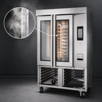 Thumbnail image #5 for Baxter Manufacturing OV320E Mini Electric Rotating Rack Oven, 8-Pan Capacity, Touchscreen Controls, Self-Contained Steam