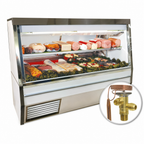 Thumbnail image #4 for Howard-McCray HMC, Deli Service Case, 34N R-CDS34N-4-LED 48-Inch Remote Double-Duty Deli Meat & Cheese Service Case, Straight Glass, LED Lighting