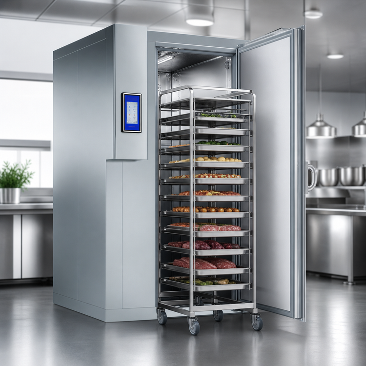 Product image #4 for Irinox MultiFresh MF 250.2 Roll-In Blast Chiller and Shock Freezer with Remote Condensing Unit