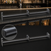 Thumbnail image #4 for Glastender 62-Inch Single Stainless Steel Speed Rail with PVC Sound-Deadened Covers