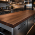 Thumbnail image #4 for Boos Block 84 Inch x 27 Inch American Black Walnut Edge Grain Kitchen Countertop
