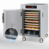 Thumbnail image #4 for Metro C5 8 Series Half-Height Mobile Controlled Temperature Heated Holding Cabinet with Solid Doors, Lip-Load Slides, 8 Full-Size Sheet Pan Capacity