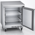Thumbnail image #4 for Beverage Air WTF27HC-FLT Shallow Depth Worktop Freezer, 1 Section, Solid Door, Flat Top
