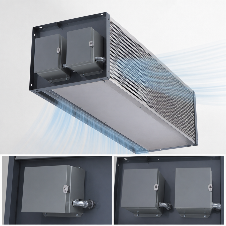 Dual 1/2 HP Direct-Drive Motors
