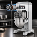 Thumbnail image #4 for Hobart Food Machines - Mixers HL800-1 80-Quart Floor Model Planetary Mixer, 3 HP, 4 Speeds Plus Stir, Mixer Only