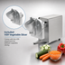 Thumbnail image #4 for Univex Prep-Mate Heavy-Duty Countertop Power Drive Unit with VS9 Vegetable Slicer, 1 HP, 250 RPM